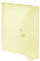 Foldersys geperforeerde showtas A4, geel