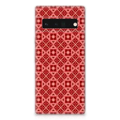Google Pixel 6 Pro | TPU bumper | Batik Rood