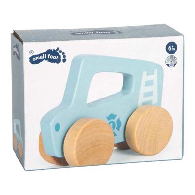 Small Foot - houten duwautootje blauw