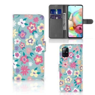Samsung Galaxy A71 Hoesje Flower Power Samsung Galaxy A71 Hoesje Flower Power
