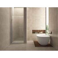 Nisdeur Wiesbaden Less | 90x200 cm | Nano-coating | Incl.Schanierset | Helder glas | Chroom beslag