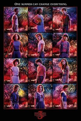 Poster Stranger Things Character Montage 61x91,5cm