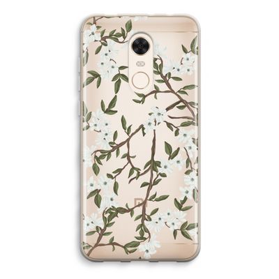 Blossoming spring: Xiaomi Redmi 5 Transparant Hoesje