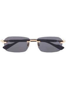 Gucci Eyewear lunettes de vue à monture rectangulaire - Noir