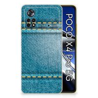 Xiaomi Poco X4 Pro 5G Silicone Back Cover Jeans - thumbnail