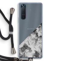 Onweer: Sony Xperia 5 II Transparant Hoesje met koord