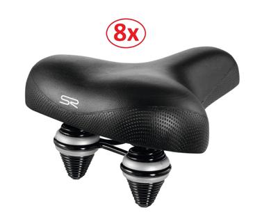 Selle Royal zadel 6954 city classic relaxed zwart doos 8stk