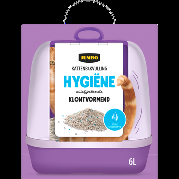 Jumbo Kattenbakvulling Hygiene Klontvormend 6 L