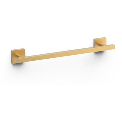 Handdoek houder Cuadro | Wandmontage | 40 cm | Enkel houder | 24k Goud mat