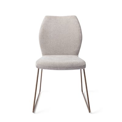 Jesper Home Eetkamerstoel 'Ikata' Slide Rose, kleur Pretty Plaster