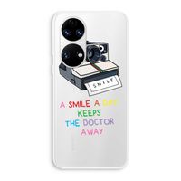 Smile: Huawei P50 Transparant Hoesje