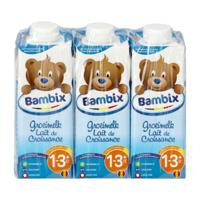 Bambix Groeimelk Natuur 1-3j 3x250ml Bambix Groeimelk Natuur 1-3j 3x250ml