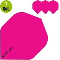 Designa Plain Dartflights - Neon Roze