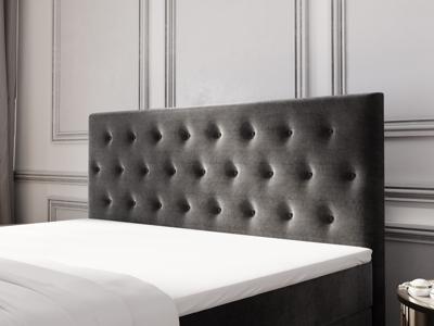 OP=OP Elektrische Boxspring Andy - Antislip - 180 x 200 Kunstleer Grijs - HB 260x100x10 - Incl. voetbord met TV-lift Andy + 2x Hocker met 1 lade OP=OP Elektrische Boxspring Andy - Antislip - 180 x 200 Kunstleer Grijs - HB 260x100x10 - Incl. voetbord met TV-lift Andy + 2x Hocker met 1 lade