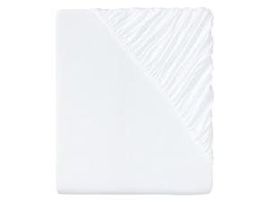 LIVARNO home Jersey hoeslaken, 100% katoen, 140-160 x 200 cm (Wit)