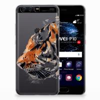 Smartphone hoesje Huawei P10 Watercolor Tiger