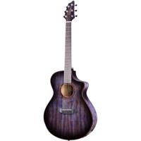 Breedlove Eco Collection Pursuit Exotic S Concert Myrtlewood Blackberry CE Limited Edition E/A westerngitaar - thumbnail