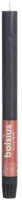 Bolsius dinerkaars rustiek shine 27cm stormy grey
