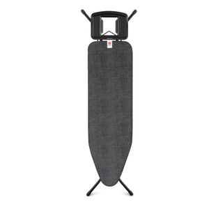 Brabantia Strijkplank B - 124x38 cm Denim Black- met strijkijzerhouder