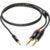 Klotz KY5-300 MiniLink Pro Y-kabel 3.5mm 3p - 2x 6.35mm 2p 3 meter