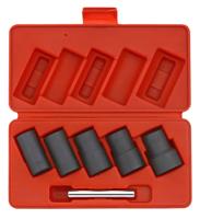 Spiraaldoppenset 1/2", 5-dlg. 300504