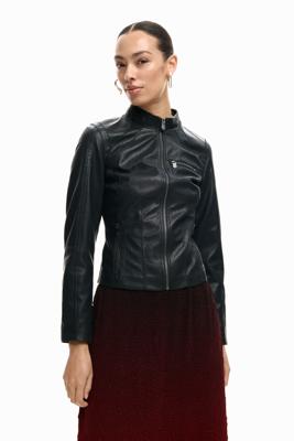 Jas met Mao-kraag - BLACK - XL