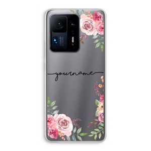 Rozen: Xiaomi Mi Mix 4 Transparant Hoesje