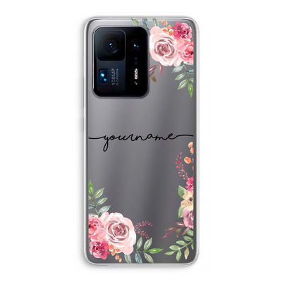 Rozen: Xiaomi Mi Mix 4 Transparant Hoesje
