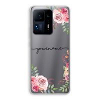 Rozen: Xiaomi Mi Mix 4 Transparant Hoesje
