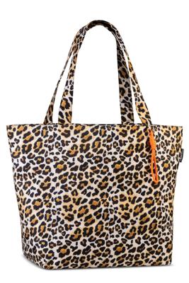 Fabrizio Strandtas Luipaard Bruin-Beige