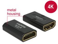 DeLOCK 65659 HDMI/HDMI genderchanger female/female Highspeed 4K - thumbnail