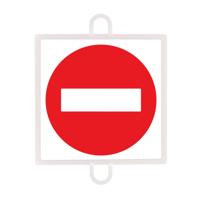 TRAFFIC SIGN PROHIBICION Nº 1 (WRONG WAY)