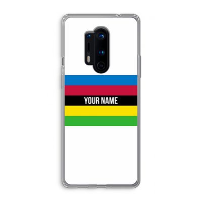 WK Wielrennen: OnePlus 8 Pro Transparant Hoesje