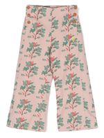 The Animals Observatory Porcupine graphic-print trousers - Rose