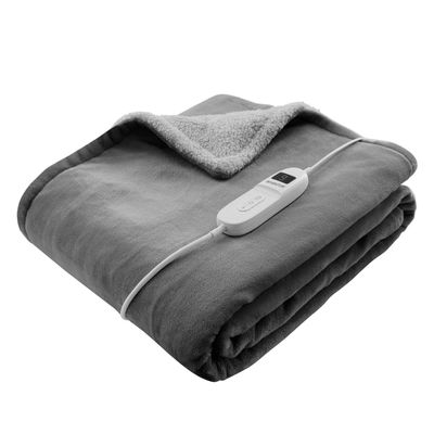 Inventum HB180G elektrische deken/kussen Elektrisch verwarmde doek Grafiet Fleece Inventum HB180G elektrische deken/kussen Elektrisch verwarmde doek Grafiet Fleece