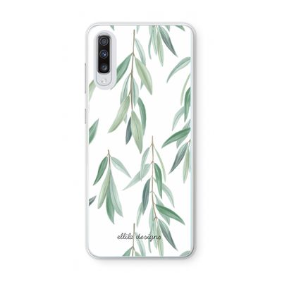 Branch up your life: Samsung Galaxy A70 Transparant Hoesje