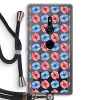 Klaproosjes: Sony Xperia XZ2 Transparant Hoesje met koord Klaproosjes: Sony Xperia XZ2 Transparant Hoesje met koord