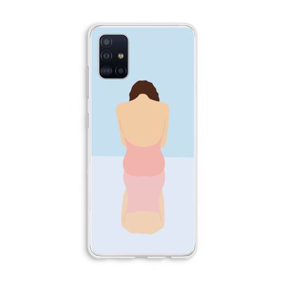 Mirror: Galaxy A51 4G Transparant Hoesje