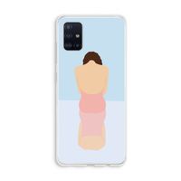 Mirror: Galaxy A51 4G Transparant Hoesje