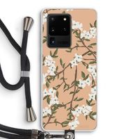 Blossoming spring: Samsung Galaxy S20 Ultra Transparant Hoesje met koord