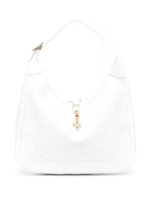 Hermès Pre-Owned sac porté épaule à plaque logo - Blanc