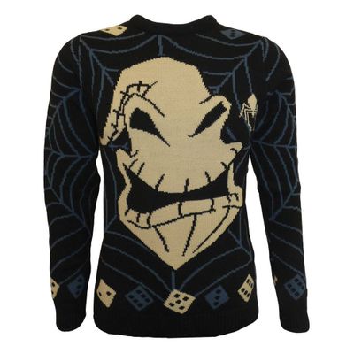 Nightmare Before Christmas Sweatshirt Christmas Jumper Ooogie Boogie Size S Nightmare Before Christmas Sweatshirt Christmas Jumper Ooogie Boogie Size S