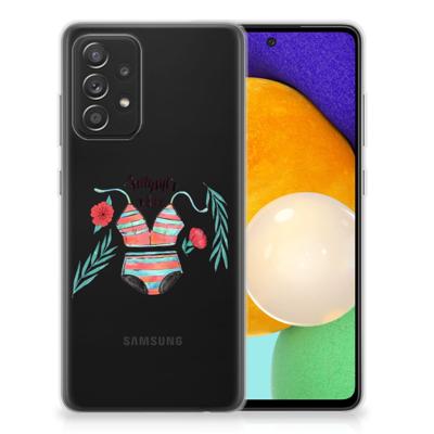 Samsung Galaxy A52 (5G/4G) Telefoonhoesje met Naam Boho Summer Samsung Galaxy A52 (5G/4G) Telefoonhoesje met Naam Boho Summer