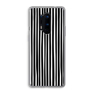 Stripes: OnePlus 8 Pro Transparant Hoesje