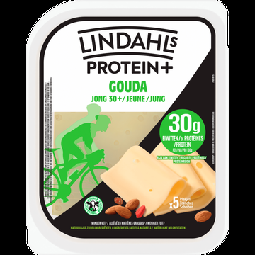Lindahls Protein+ Gouda Jong 30+ 5 Stuks 125 g bij Jumbo