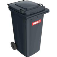 SULO 1052256 Prullenbak 240 l HDPE (l x b x h) 72.8 x 58.2 x 107.5 cm Grijs 1 stuk(s)