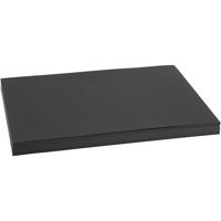 Creativ Company Gekleurd karton, a3, vel 297x420 mm, 200 gr, zwart, 100 vel/ 1 doos