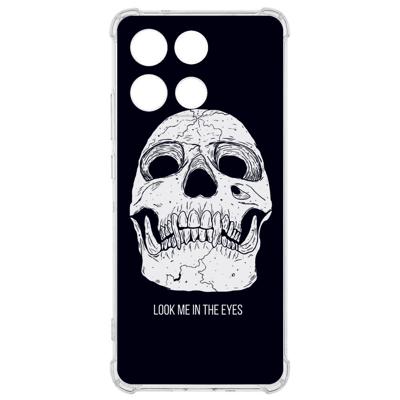 TPU Telefoonhoesje Motorola Moto G56 - Skull Eyes backcover