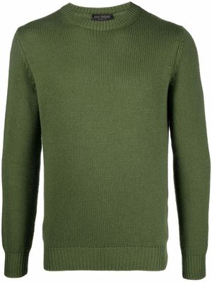 Dell'oglio pull à bords nervurés - Vert