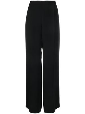 Giorgio Armani Pre-Owned pantalon de tailleur ample en soie (années 1990) - Noir
